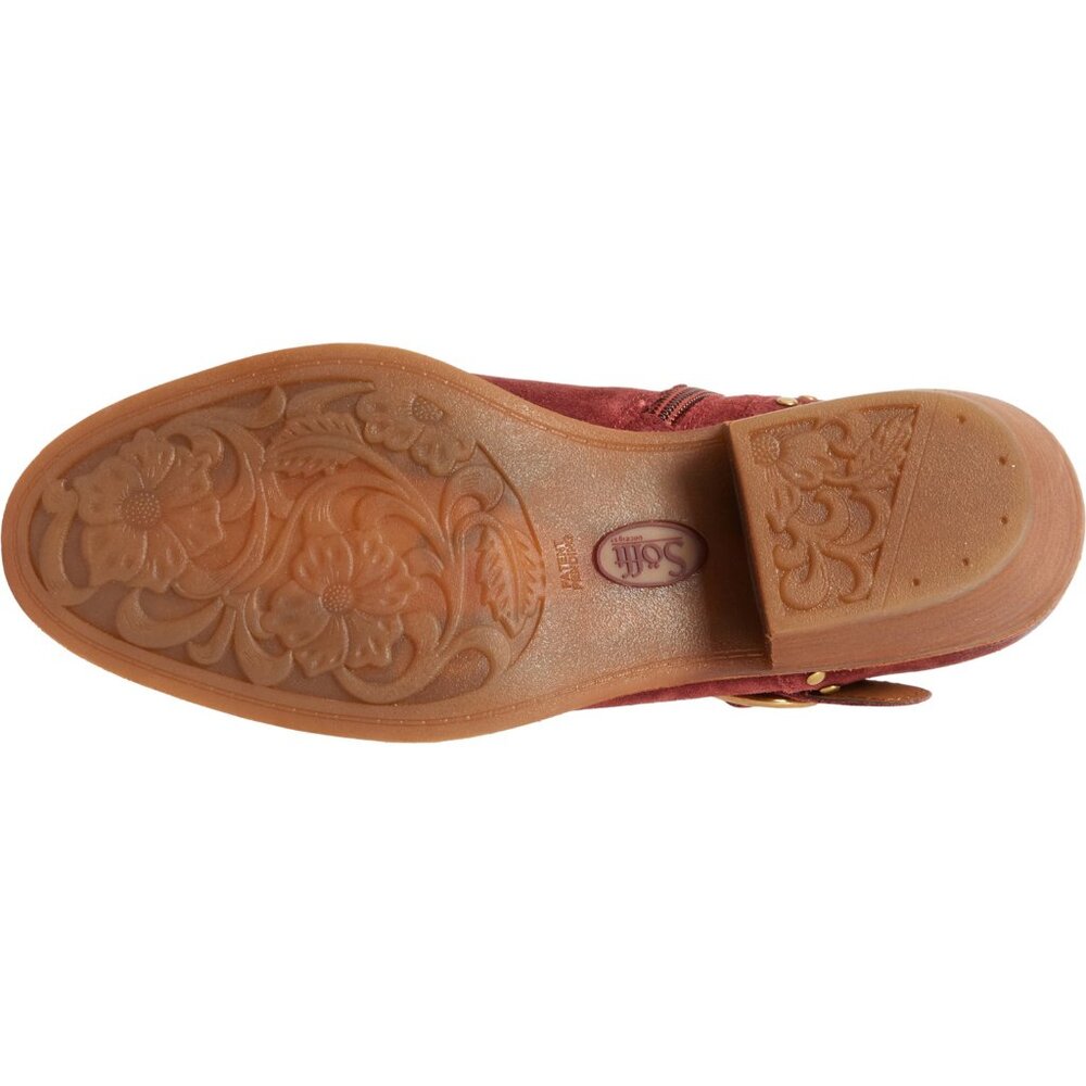 SOFFT Allene Western Comfort Booties in brick 4S2269 NEW in box - Picture 7 of 7